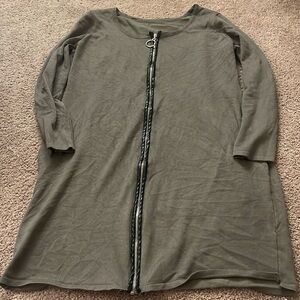 Plus size dress, green, XXL